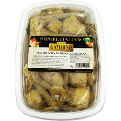 Artichauts marinés avec tige Maison Gammino 1.9kg