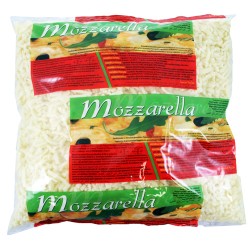 Mozzarella rapée gros (poche 2.5kg) ""Cantadora"""